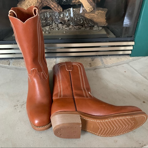 NWOT Canada West Men’s Biker Boots - Picture 2 of 4